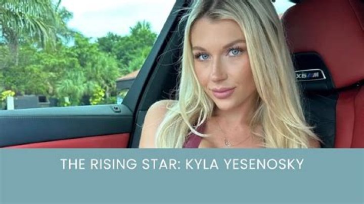 Exploring The Controversy Surrounding Kyla Yesenosky Nudes