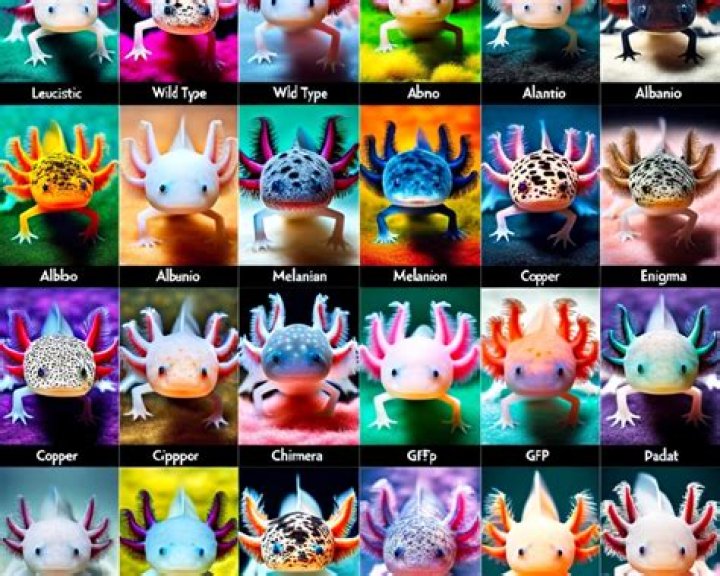 Exploring The Fascinating World Of Axolotls: How Many Different Types Are There?