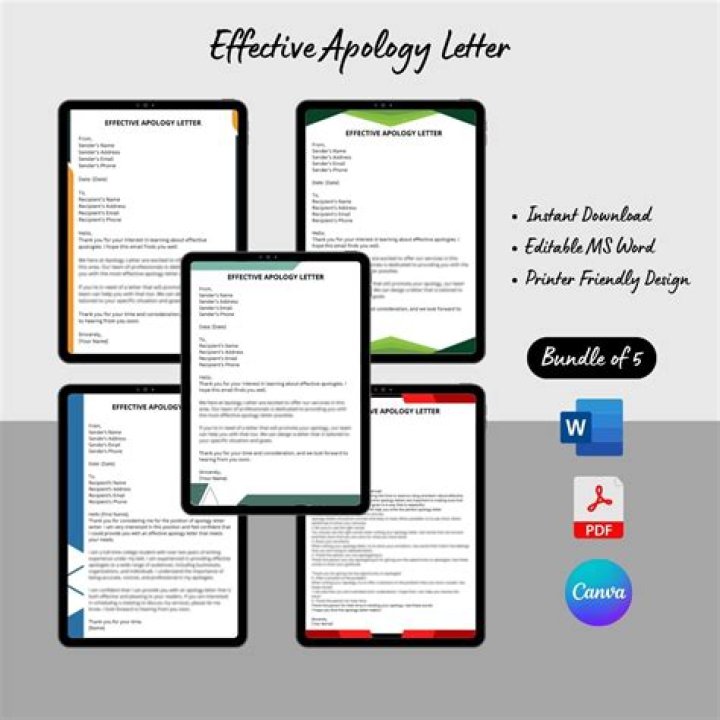 The Ultimate Guide To Crafting A Concise And Effective Apology Letter